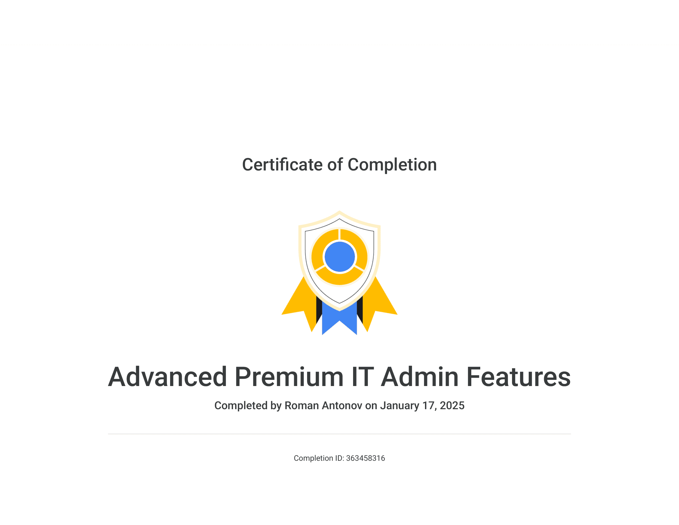 Google Advanced Premium IT Admin Features