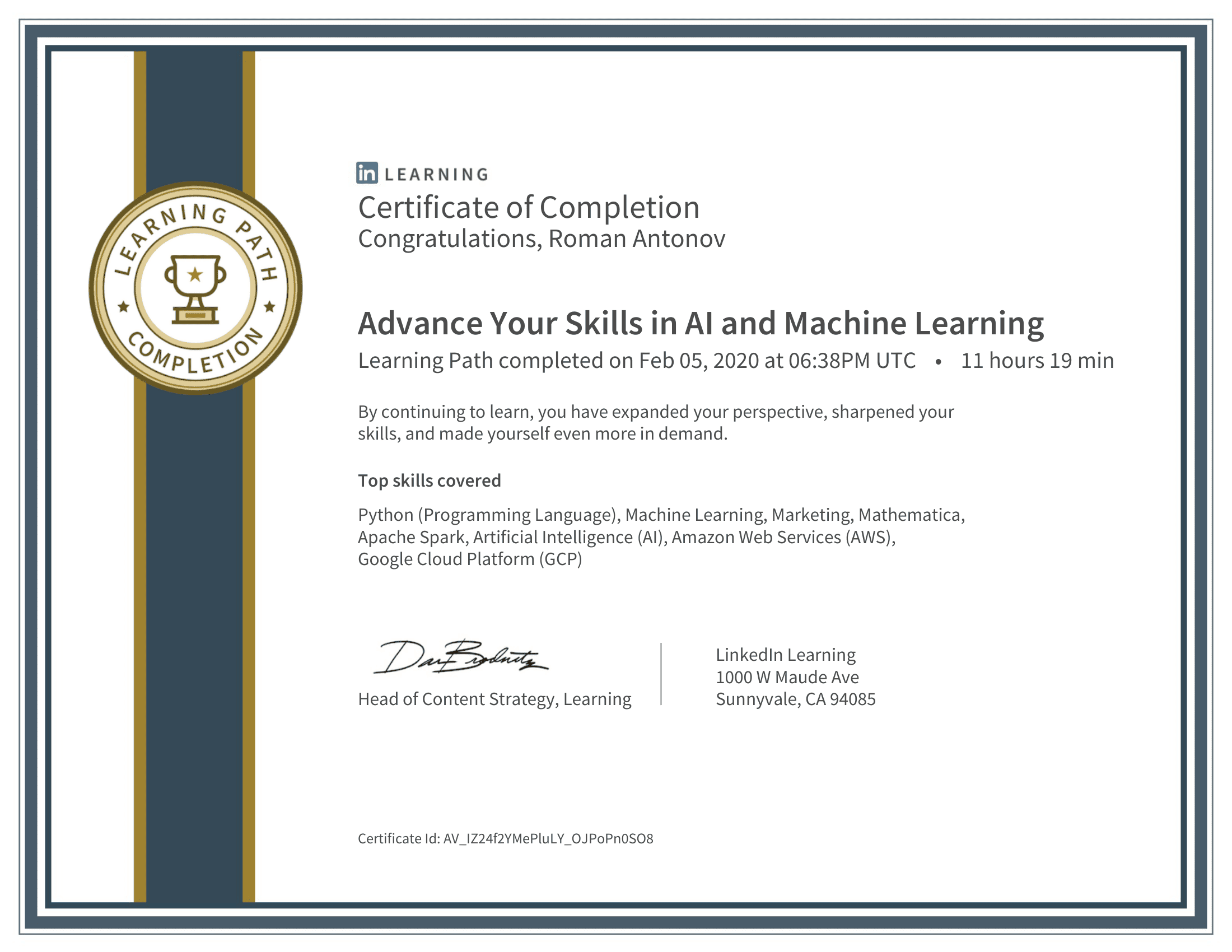 LinkedIn AI and Machine Learning