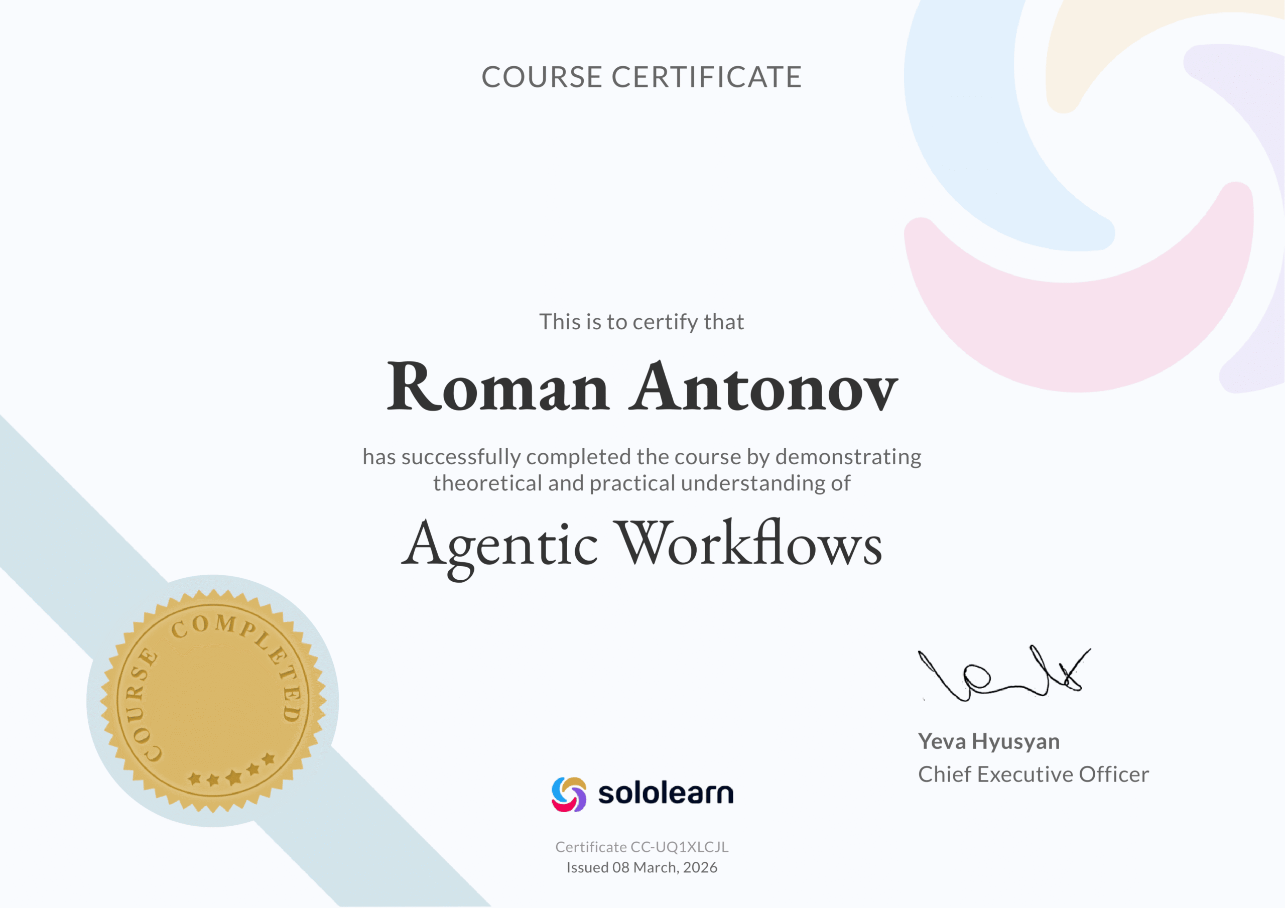 Sololearn Agentic Workflows