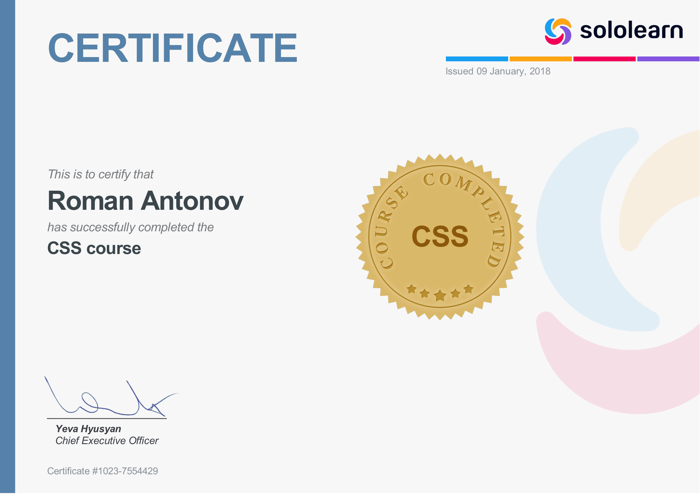 Sololearn CSS