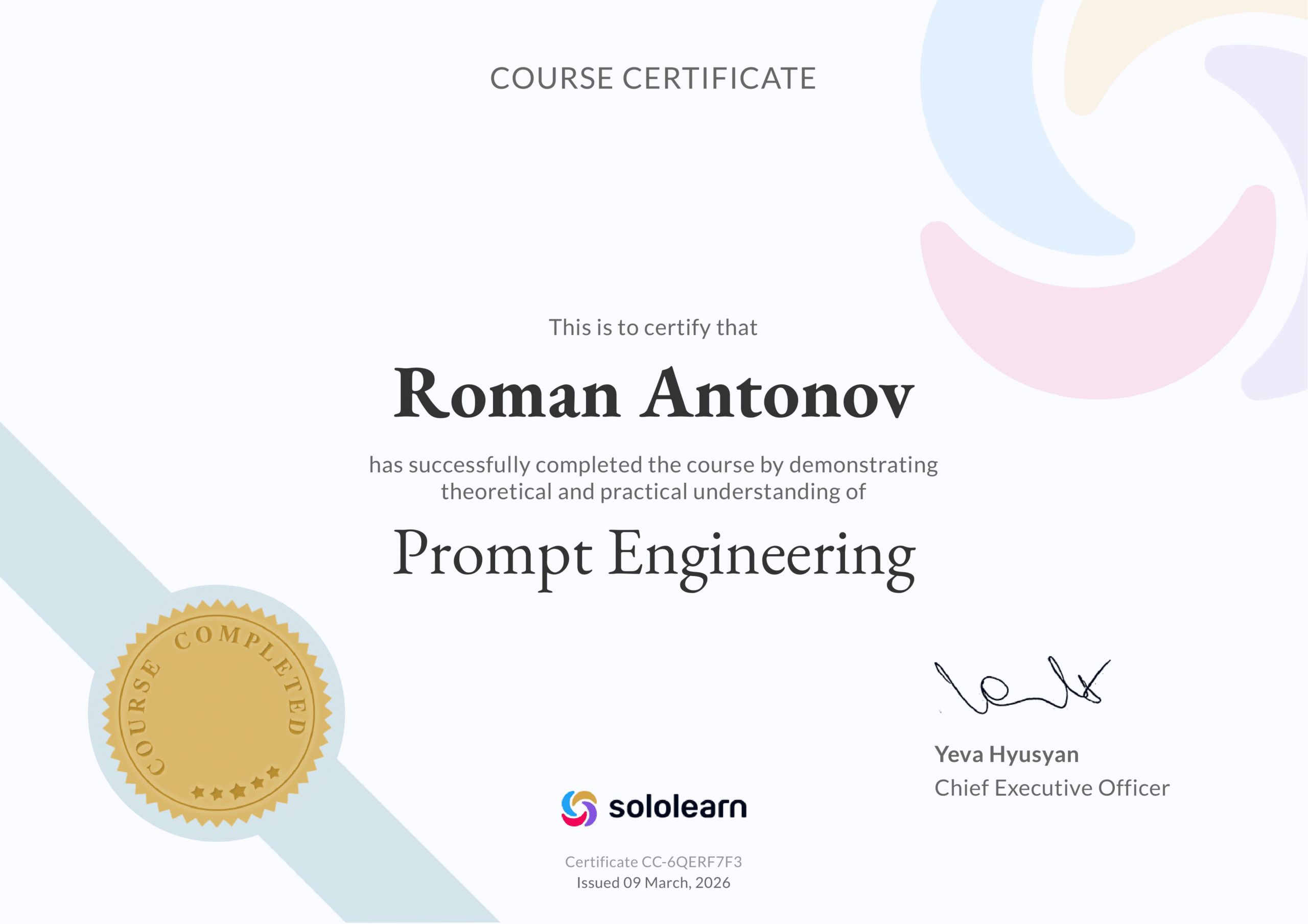 Sololearn Prompt Engineering