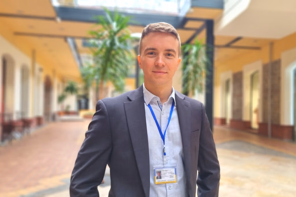 Dr. Roman Antonov - Project Manager and Doctor of Economics at a professional event