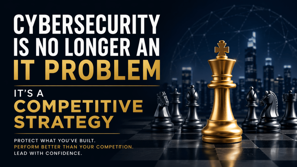 Cybersecurity Is No Longer an IT Problem - It’s a Competitive Strategy