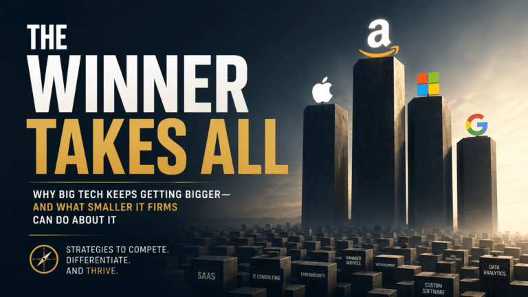 The Winner-Takes-All Economy Why Big Tech Keeps Getting Bigger - and What Smaller IT Firms Can Do About It